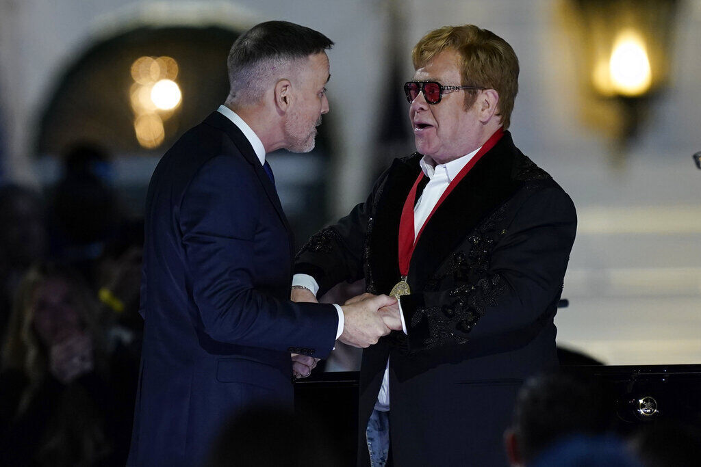 Biden White House Elton John